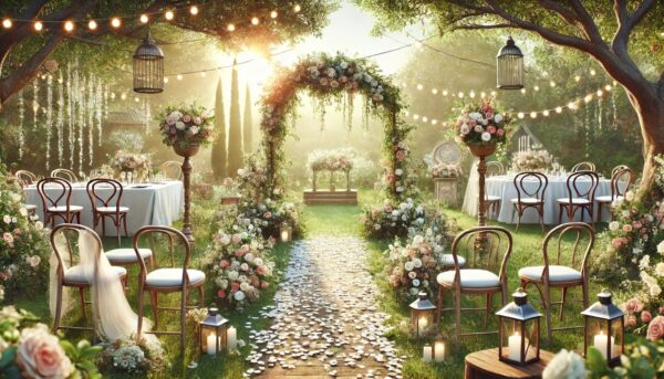Kit Décorations Mariage Extérieur - Drapeau + 11 Ballons (dont Mr/Mrs) + Gonfleur + Ruban - Pour Fête, Anniversaire - 6