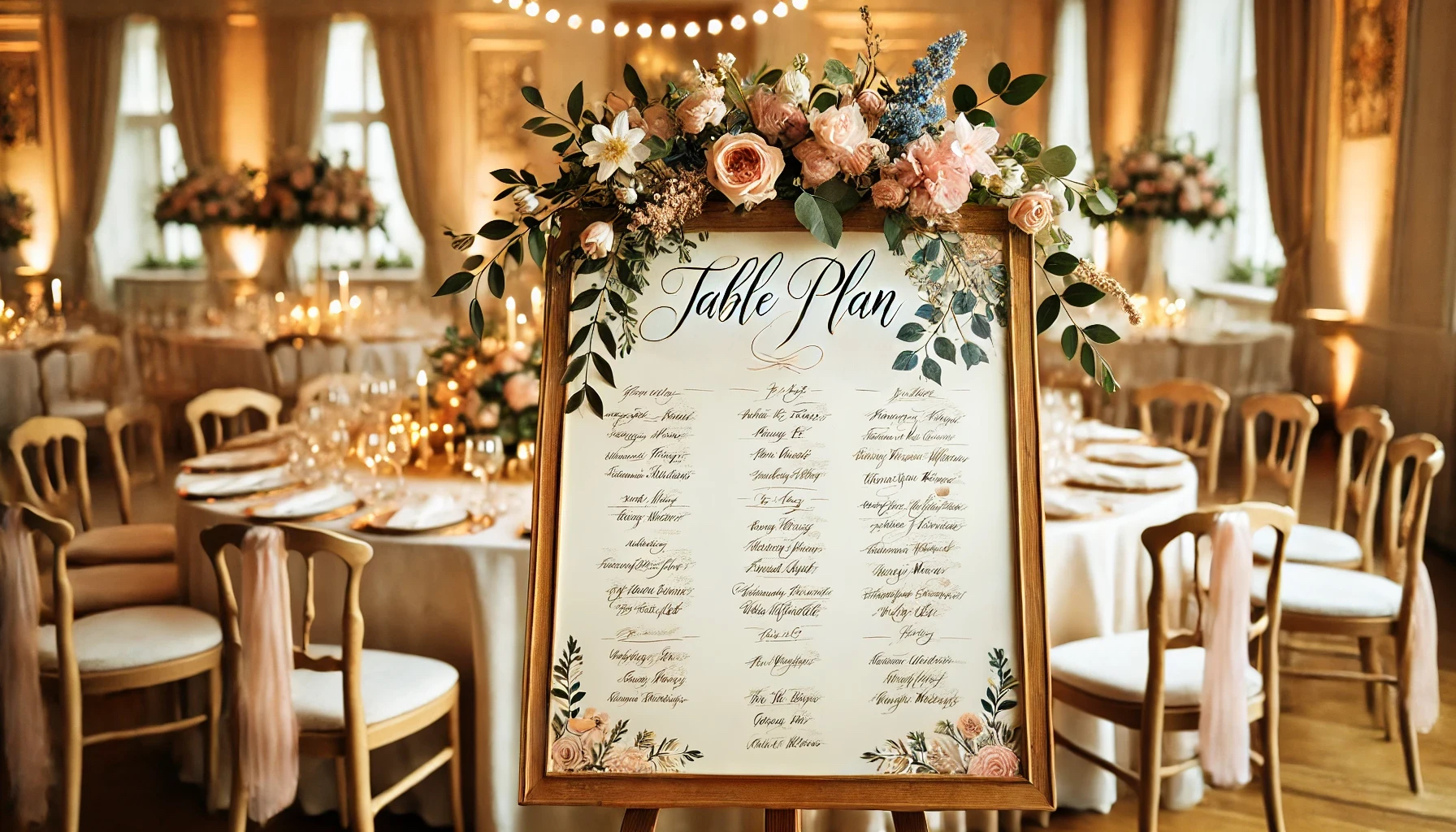 Créer un plan de table de mariage parfait : conseils et astuces ...
